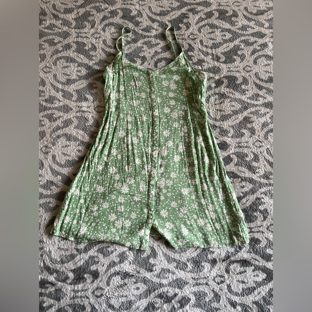 Aerie Button Down Floral Summer Dress